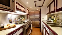 Sailing yacht Annagine - galley